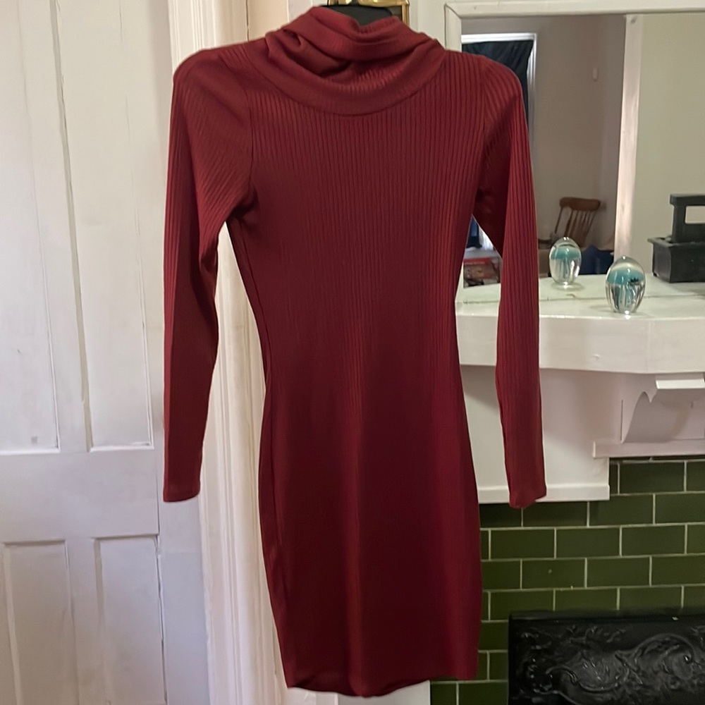 Charlotte Russe Turtleneck Midi Dress